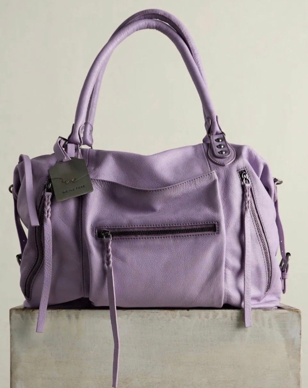 FREE PEOPLE WE THE FREE EMERSON TOTE LILAC